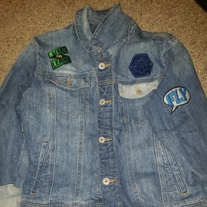 Denim Jacket  With patches